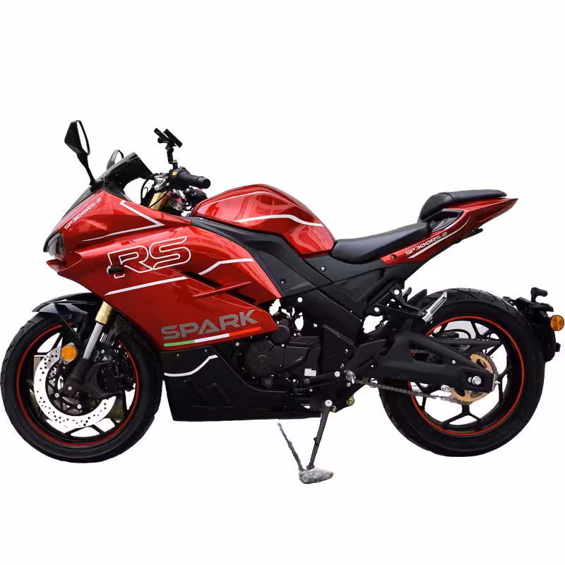 223cc Gasoline Motorcycle Powerful Oil-Cooled Loncin Engine 6 Speed Manual Disc Brakes 140km/h High Speed 20L Fuel Cap