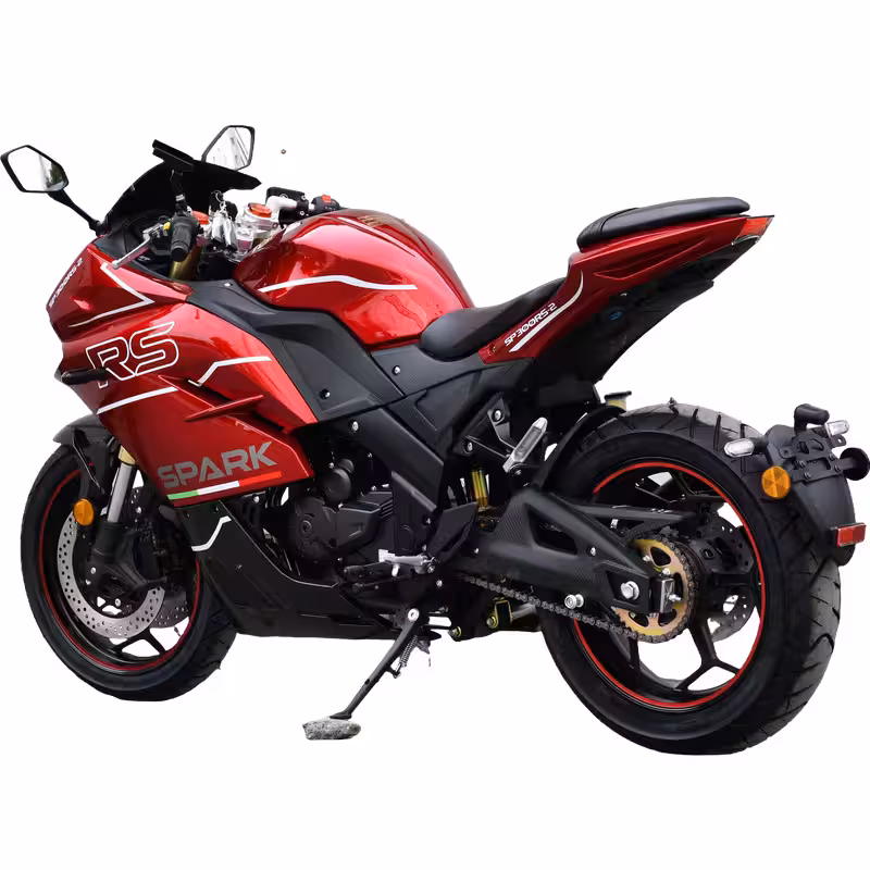 223cc Gasoline Motorcycle Powerful Oil-Cooled Loncin Engine 6 Speed Manual Disc Brakes 140km/h High Speed 20L Fuel Cap