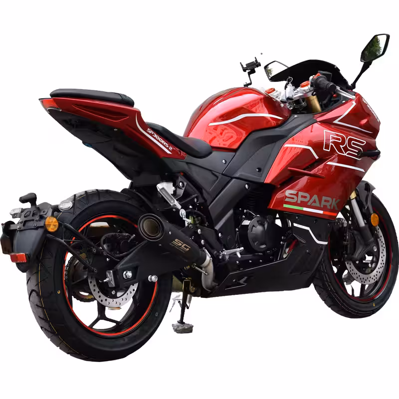 223cc Gasoline Motorcycle Powerful Oil-Cooled Loncin Engine 6 Speed Manual Disc Brakes 140km/h High Speed 20L Fuel Cap