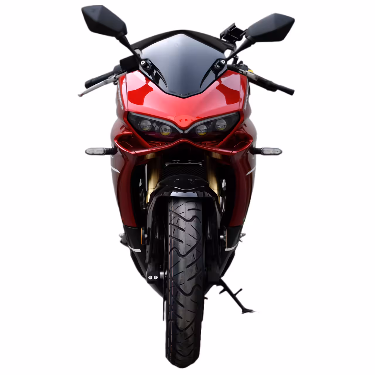 223cc Gasoline Motorcycle Powerful Oil-Cooled Loncin Engine 6 Speed Manual Disc Brakes 140km/h High Speed 20L Fuel Cap