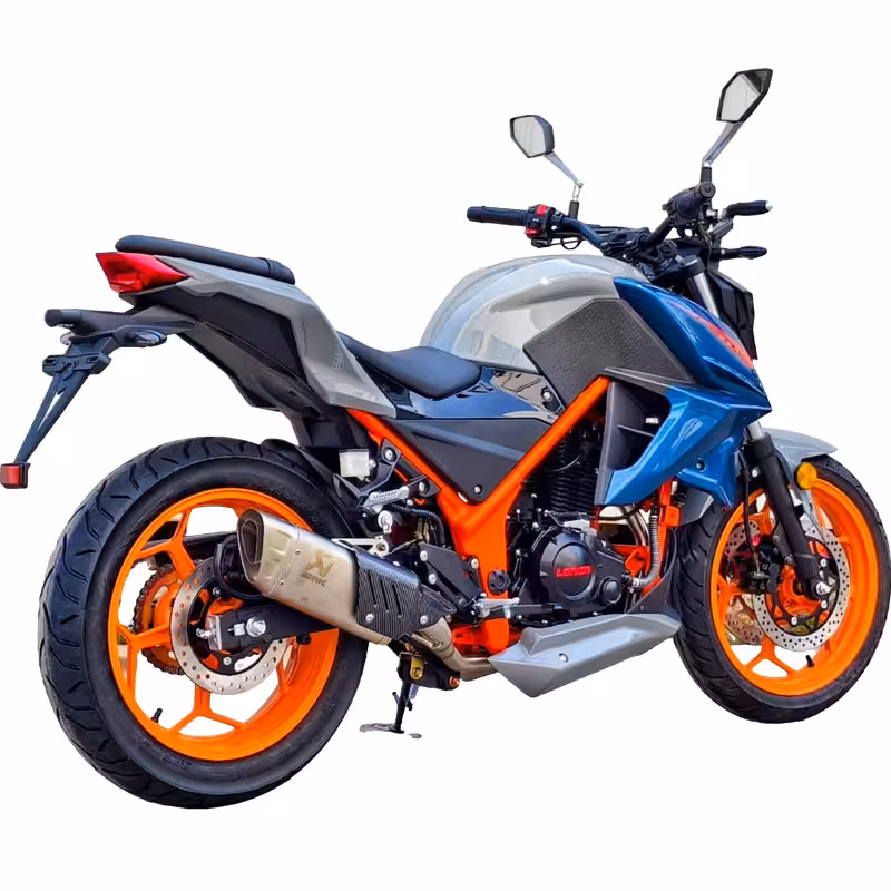 223cc Oil-Cooled Four Stroke Motorcycle 130km/h Top Speed Street Performance Disc Brake LCD Meter Robust Design