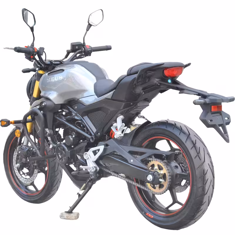 223cc Gasoline Motorcycle Front Disc Rear Drum Brakes 140km/h Max Speed 20L Fuel Tank 6-Speed Manual Oil-Cooled Engine