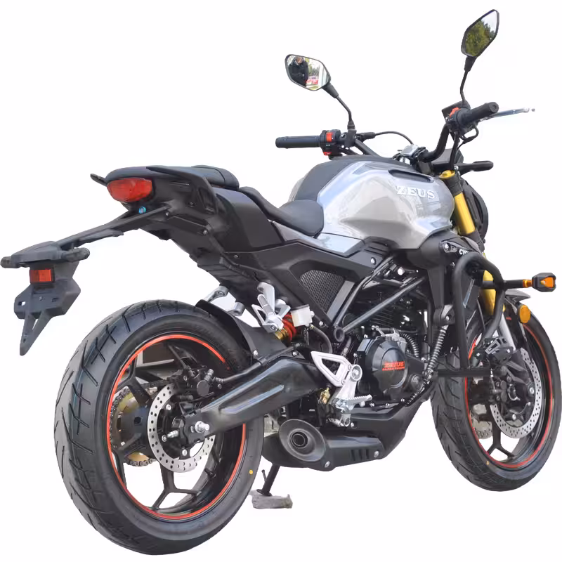 223cc Gasoline Motorcycle Front Disc Rear Drum Brakes 140km/h Max Speed 20L Fuel Tank 6-Speed Manual Oil-Cooled Engine