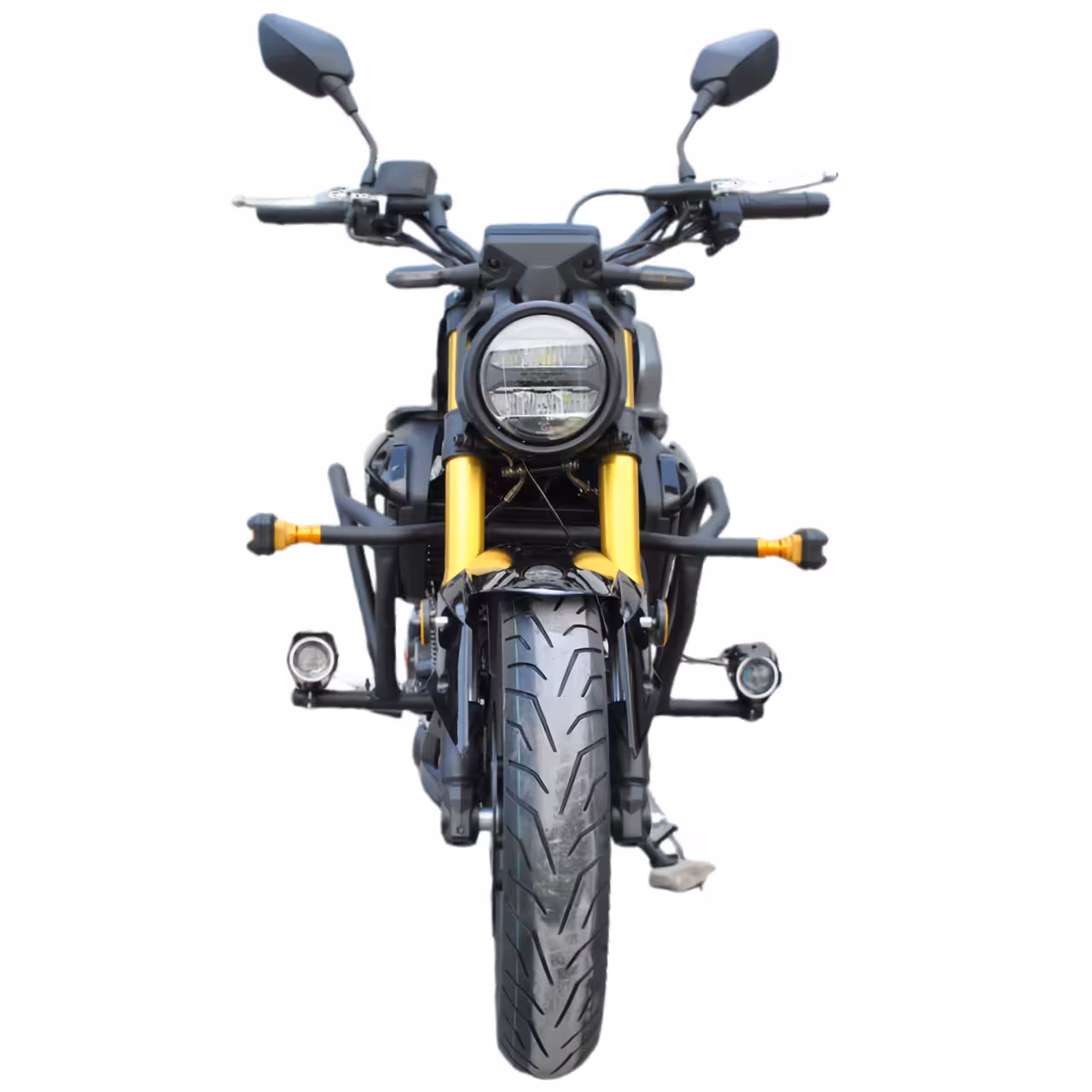 223cc Gasoline Motorcycle Front Disc Rear Drum Brakes 140km/h Max Speed 20L Fuel Tank 6-Speed Manual Oil-Cooled Engine