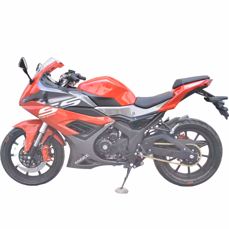 223cc Gasoline Cruiser Motorcycle Front Disc Rear Drum Brakes 140km/h Max Speed 13L Fuel Tank