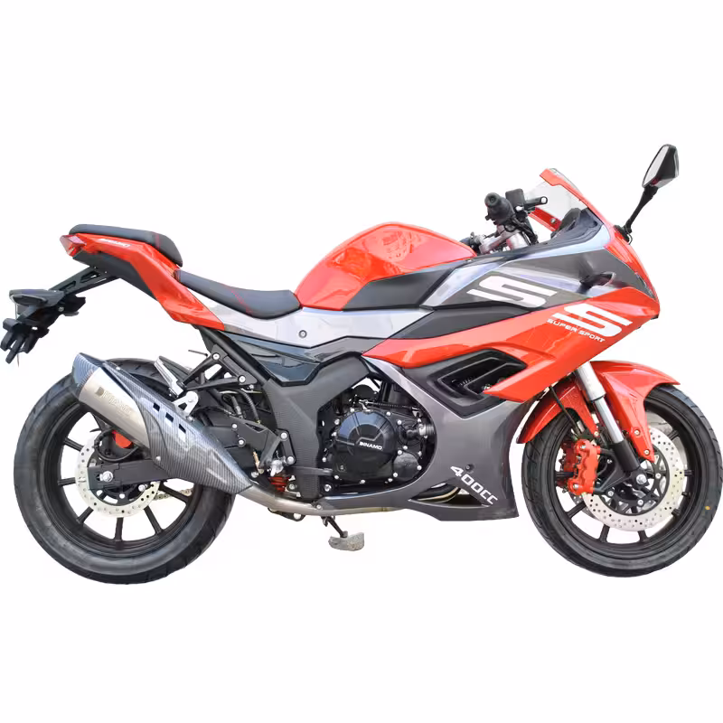 223cc Gasoline Cruiser Motorcycle Front Disc Rear Drum Brakes 140km/h Max Speed 13L Fuel Tank