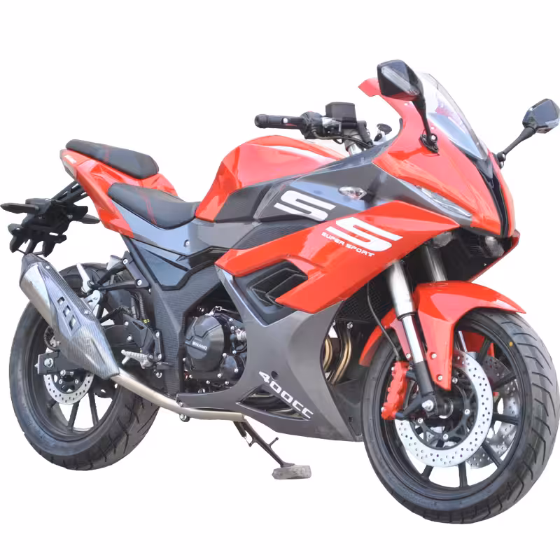 223cc Gasoline Cruiser Motorcycle Front Disc Rear Drum Brakes 140km/h Max Speed 13L Fuel Tank