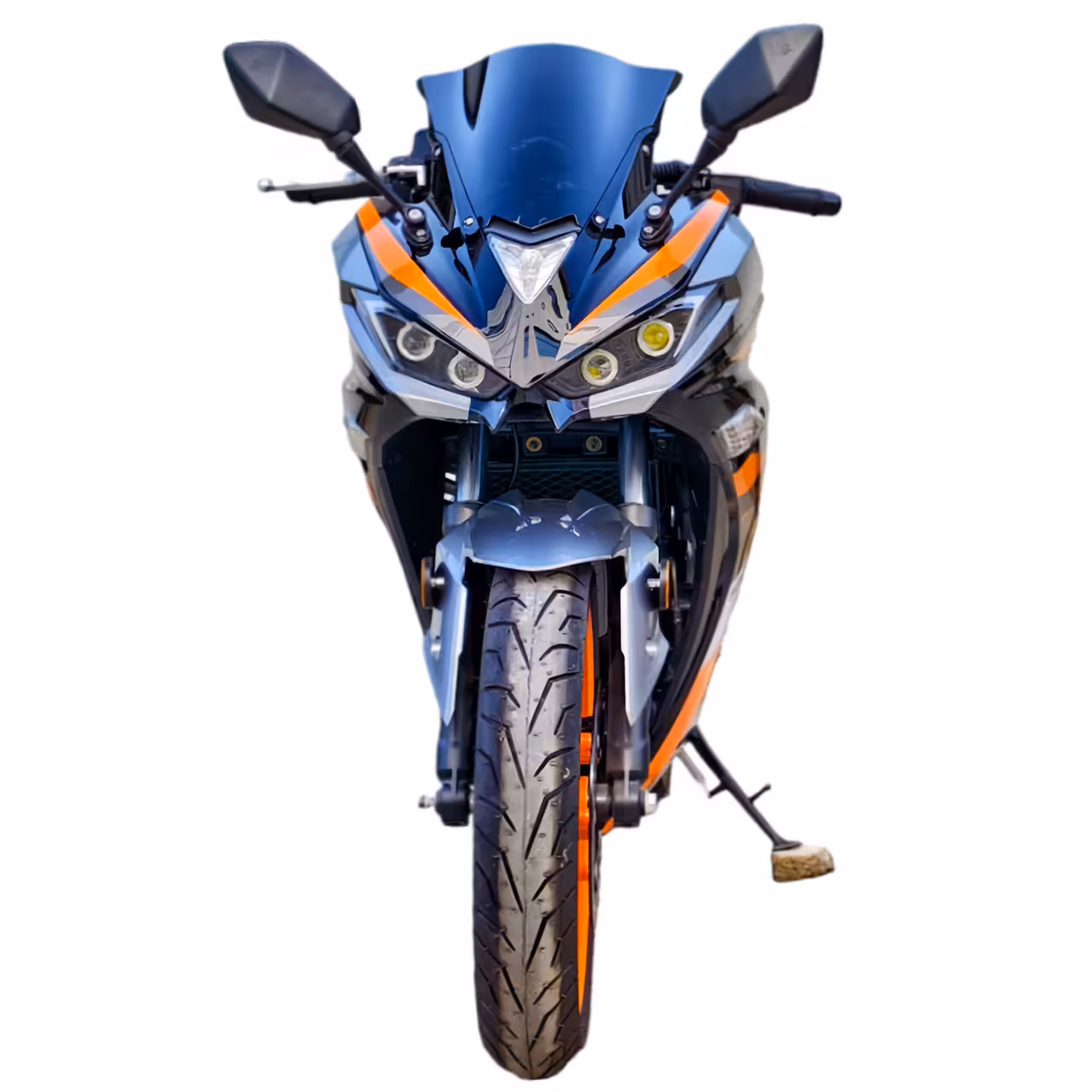 223cc Gasoline Motorcycle Loncin RE250 Oil-Cooled Engine 6 Speed Manual Disc Brakes 140km/h Top Speed 20L Fuel Tank