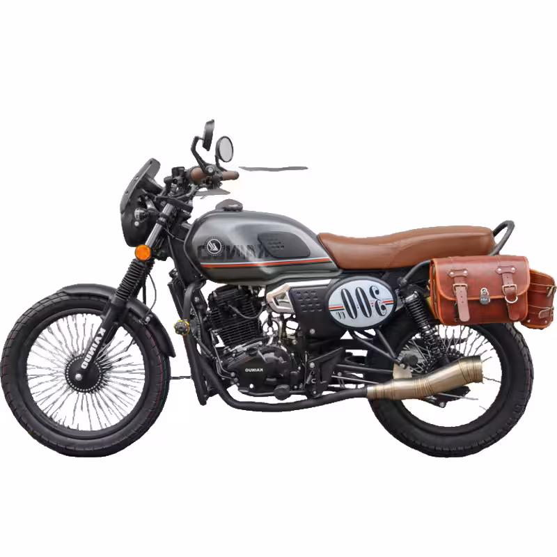 271cc Motorcycle with PR300 Oil-Cooled Engine and Dual Disc Brakes