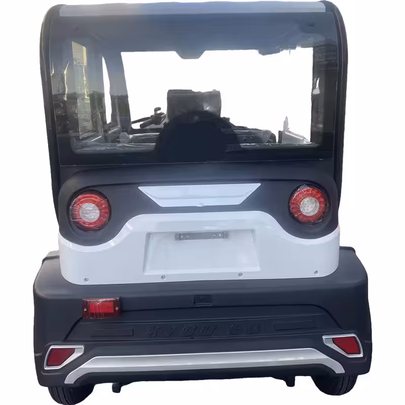 3000W Electric Cabin Scooter New Outdoor Three-Wheeled with Left Steering Covered