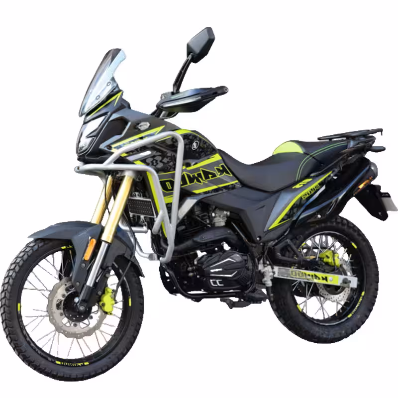 271cc Motorcycle with PR300 Oil-Cooled Engine and Dual Disc Brakes