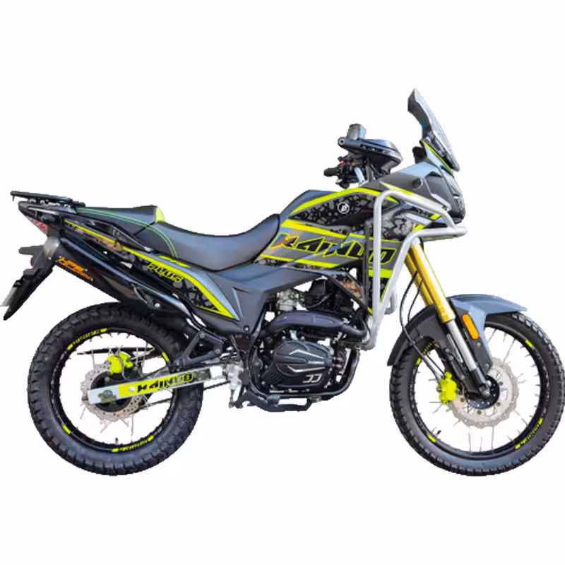 271cc Motorcycle with PR300 Oil-Cooled Engine and Dual Disc Brakes