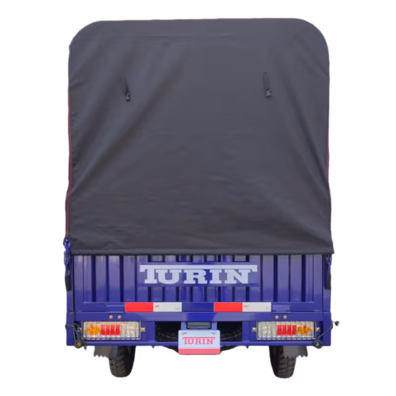 300cc Cargo Tricycle with Water-Cooled Engine, Hydraulic Brake and Rear Canopy