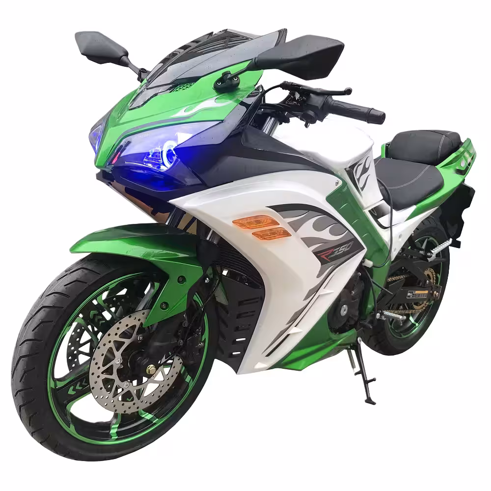 367cc Gasoline Sport Motorcycle Dual Cylinder Water-Cooled Front and Rear Disc Brakes 17 inch Alloy Wheels