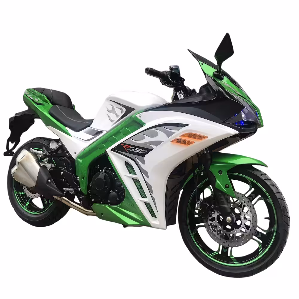 367cc Gasoline Sport Motorcycle Dual Cylinder Water-Cooled Front and Rear Disc Brakes 17 inch Alloy Wheels