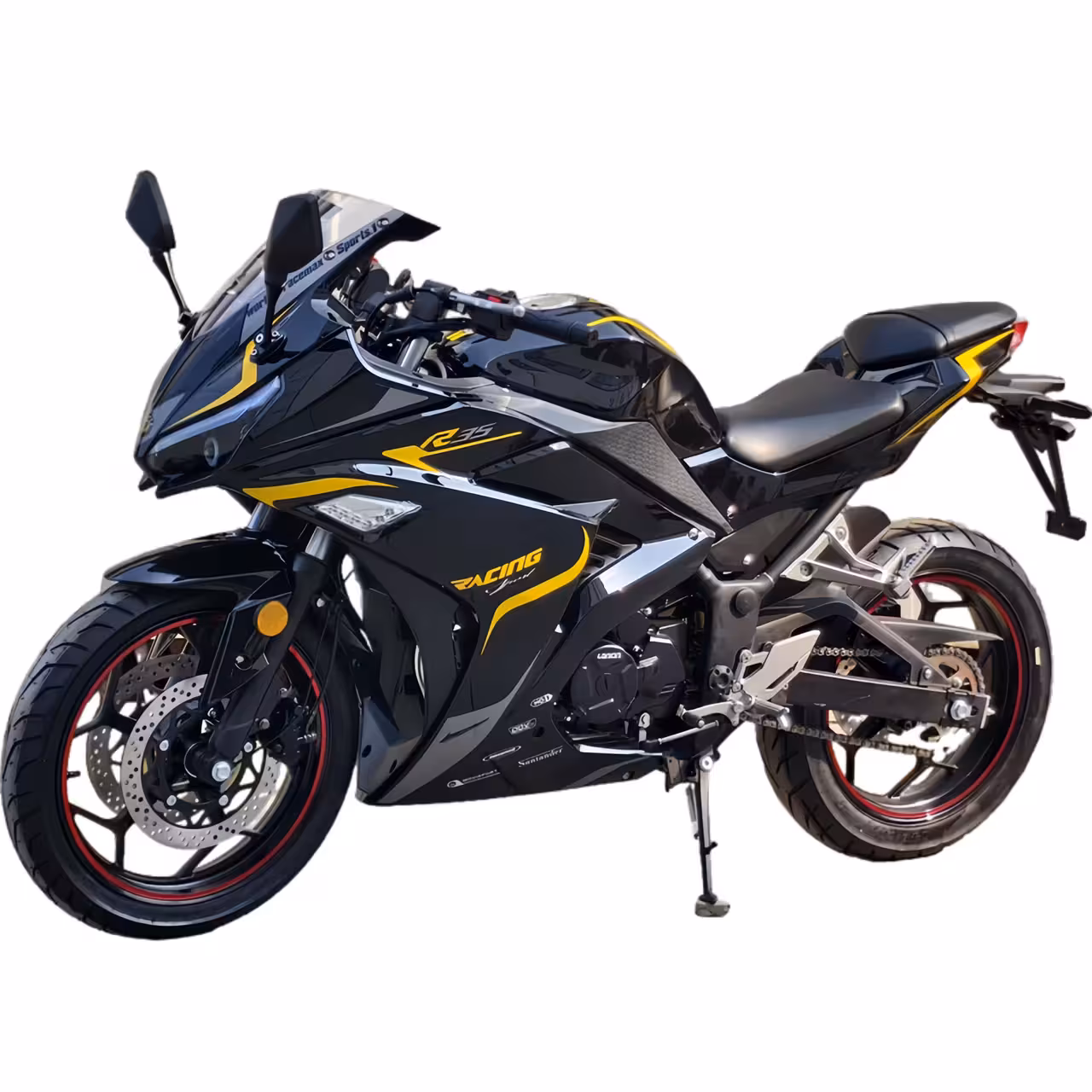 367cc 4-Stroke Twin-Cylinder Water-Cooled Motorcycle 6-Speed Transmission 58km/h Max Speed