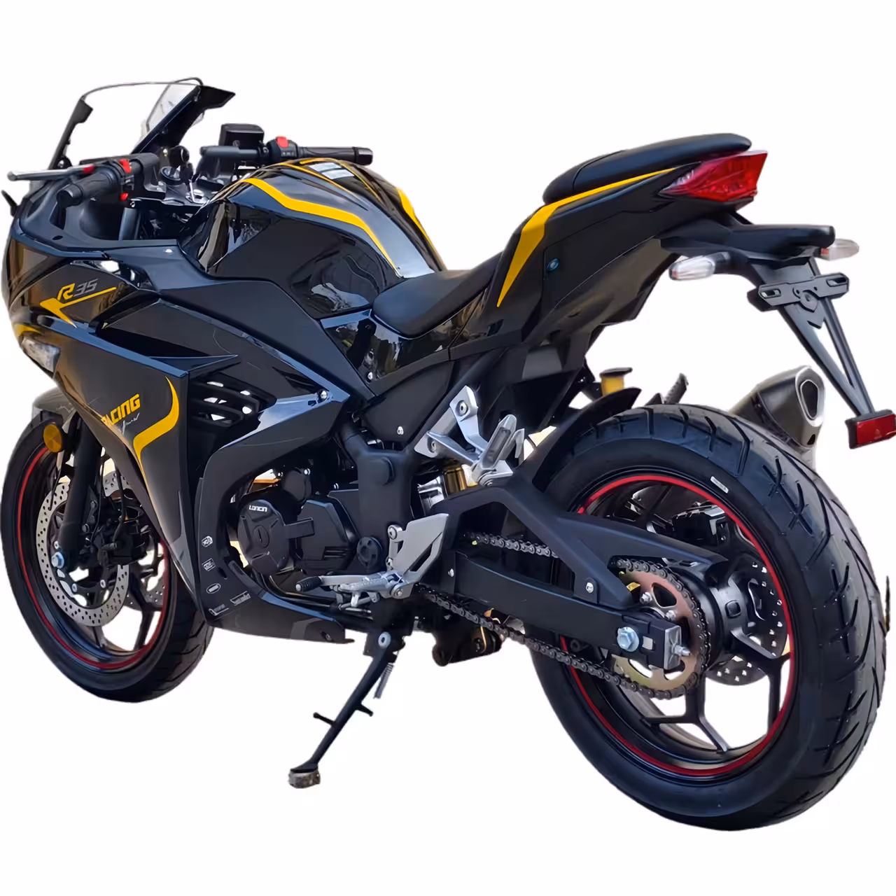367cc 4-Stroke Twin-Cylinder Water-Cooled Motorcycle 6-Speed Transmission 58km/h Max Speed