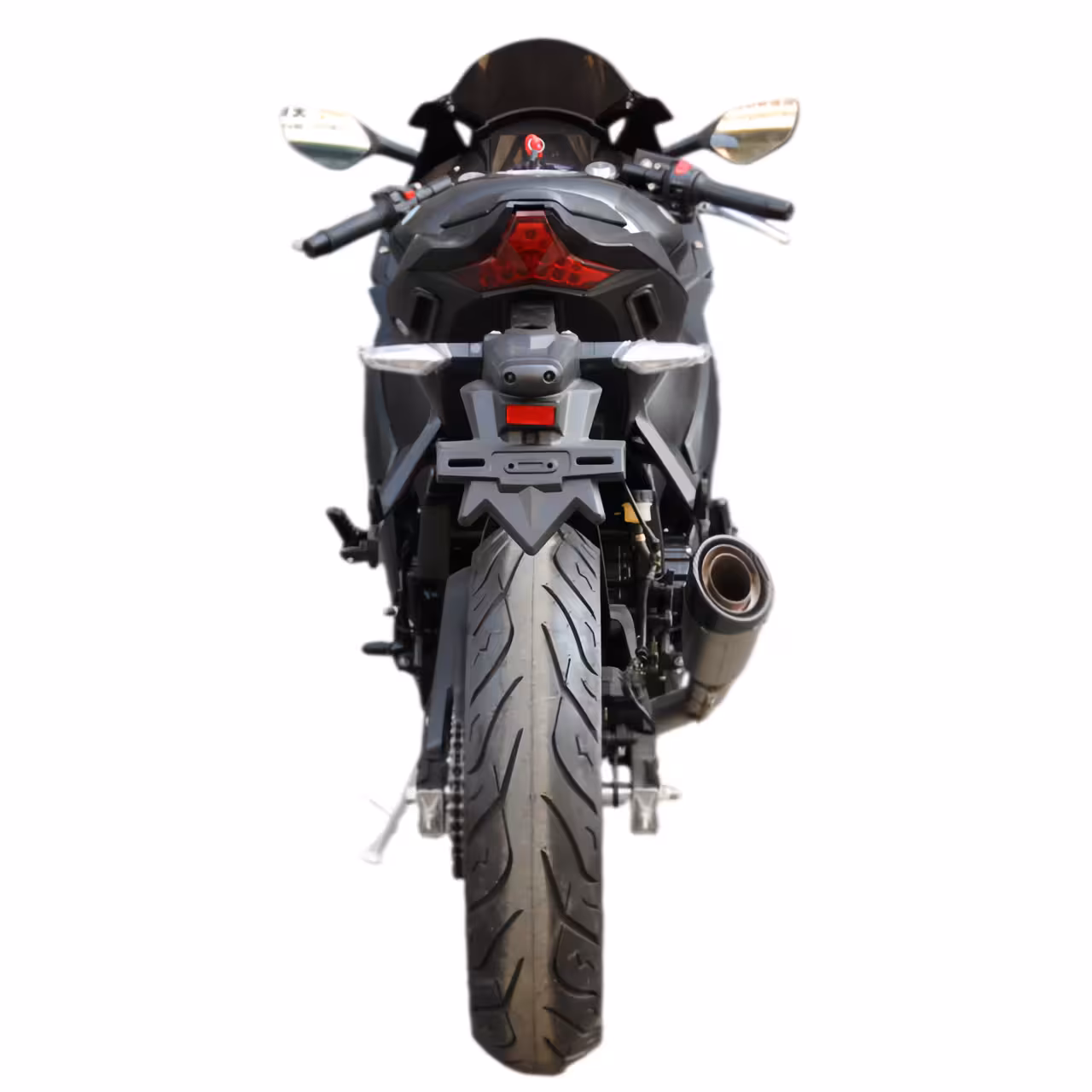 367cc Gasoline Motorcycle Double Cylinder Water-Cooled 6 Speed Manual Alloy Wheels Electrical Start