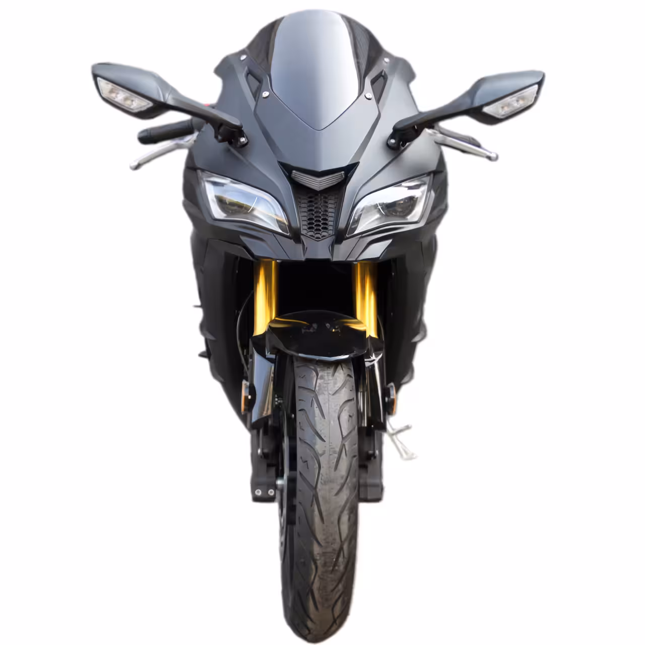 367cc Gasoline Motorcycle Double Cylinder Water-Cooled 6 Speed Manual Alloy Wheels Electrical Start