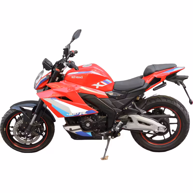 367cc Gasoline Cruiser Motorcycle Dual Cylinder Water-Cooled 6-Speed Transmission Disc Brakes Alloy Rims