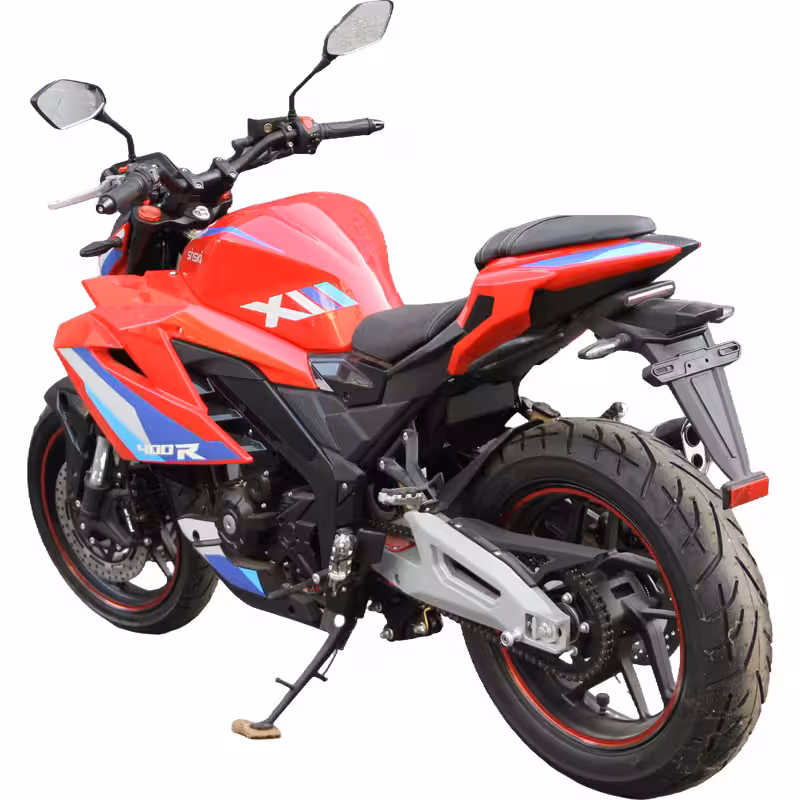 367cc Gasoline Cruiser Motorcycle Dual Cylinder Water-Cooled 6-Speed Transmission Disc Brakes Alloy Rims