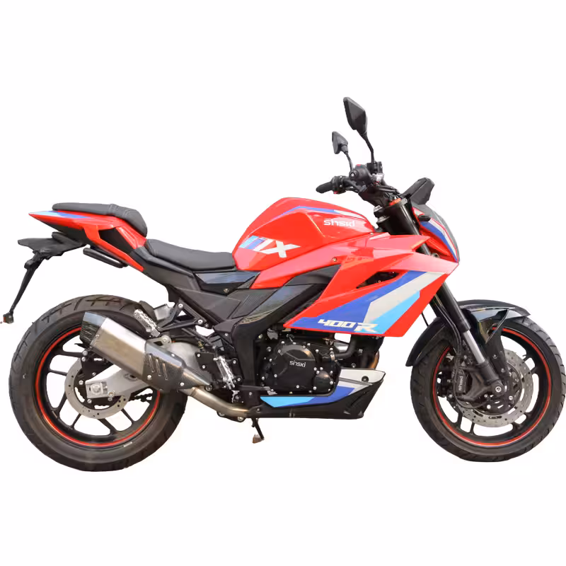 367cc Gasoline Cruiser Motorcycle Dual Cylinder Water-Cooled 6-Speed Transmission Disc Brakes Alloy Rims