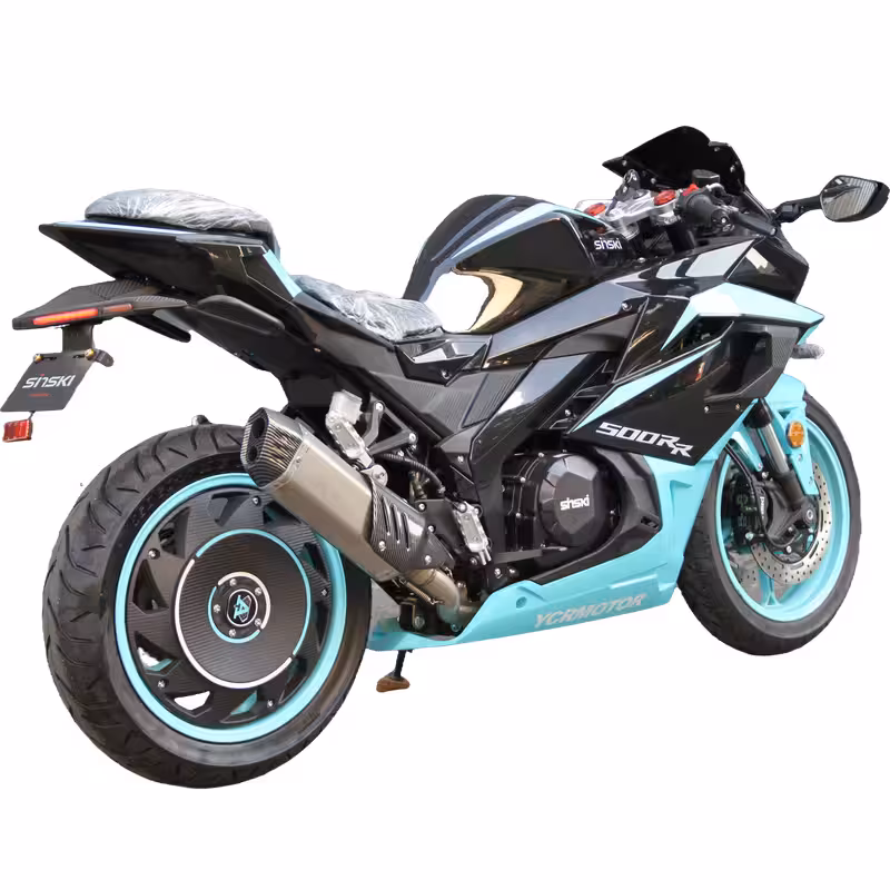 446cc Gasoline Motorcycle Powerful Water-Cooled Zongshen Engine 6 Speed Manual Alloy Wheels Electrical Start Design