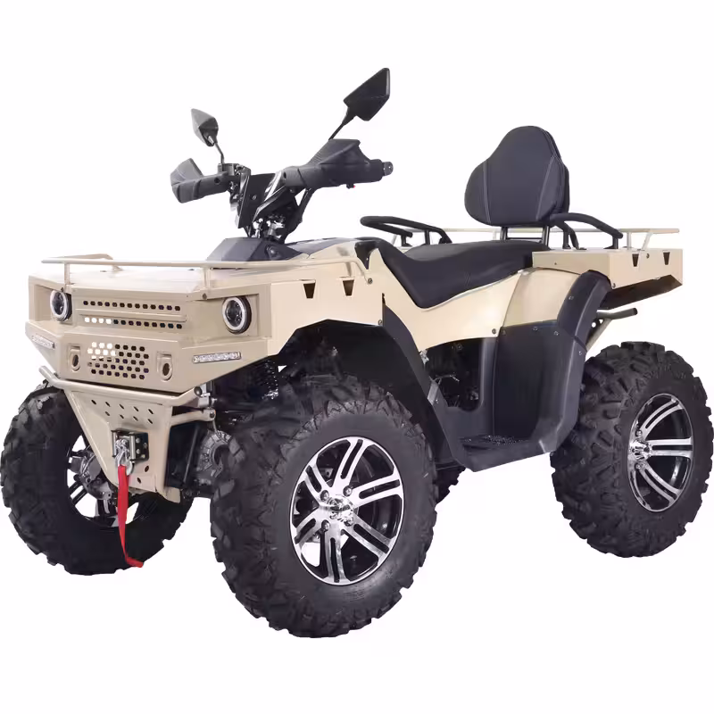 495cc Gasoline ATV Water-Cooled Single Cylinder Dual Hydraulic Disc Brakes Electric Start 4×4 Selectable