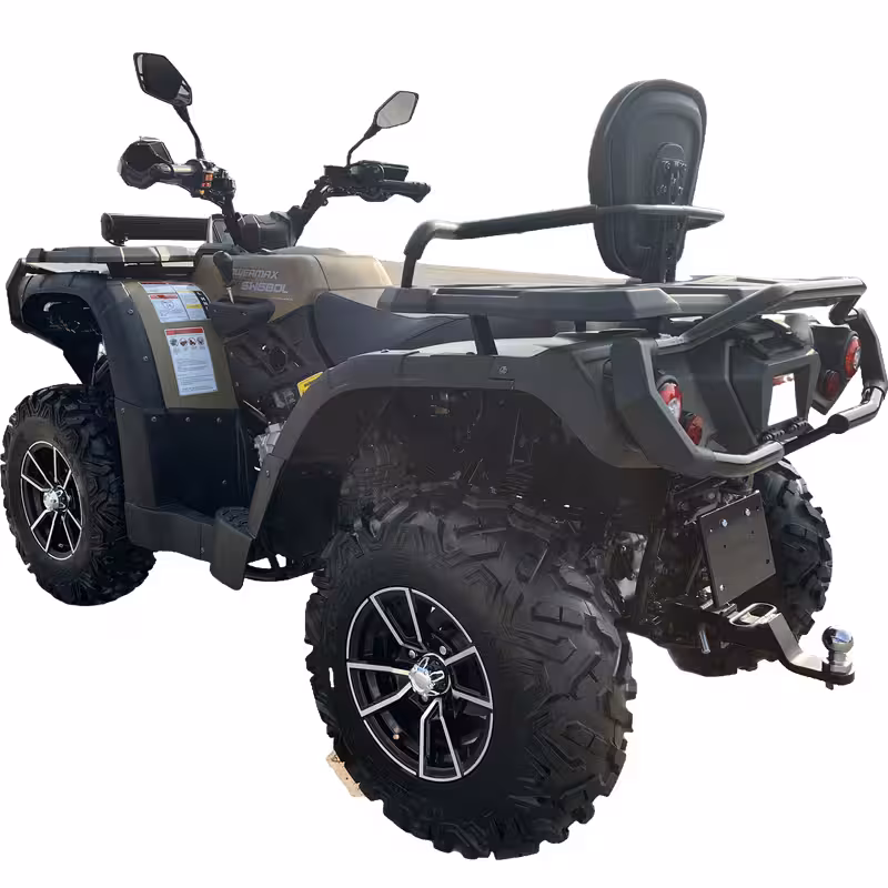 495cc Gasoline ATV Hydraulic Disc Brakes 90km/h Max Speed 20L Fuel Tank 4WD Bosch EFI