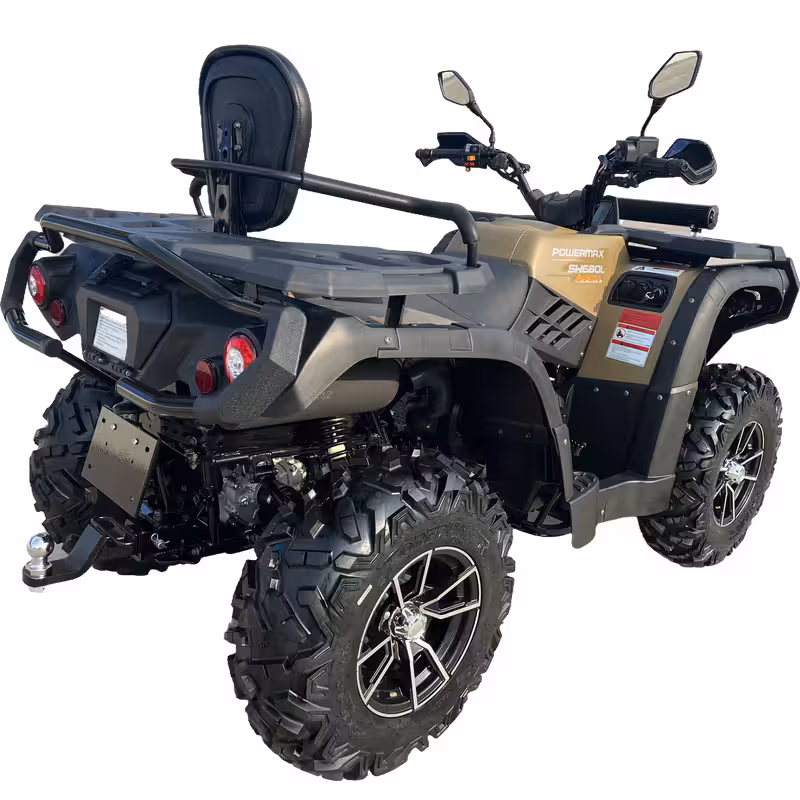495cc Gasoline ATV Hydraulic Disc Brakes 90km/h Max Speed 20L Fuel Tank 4WD Bosch EFI