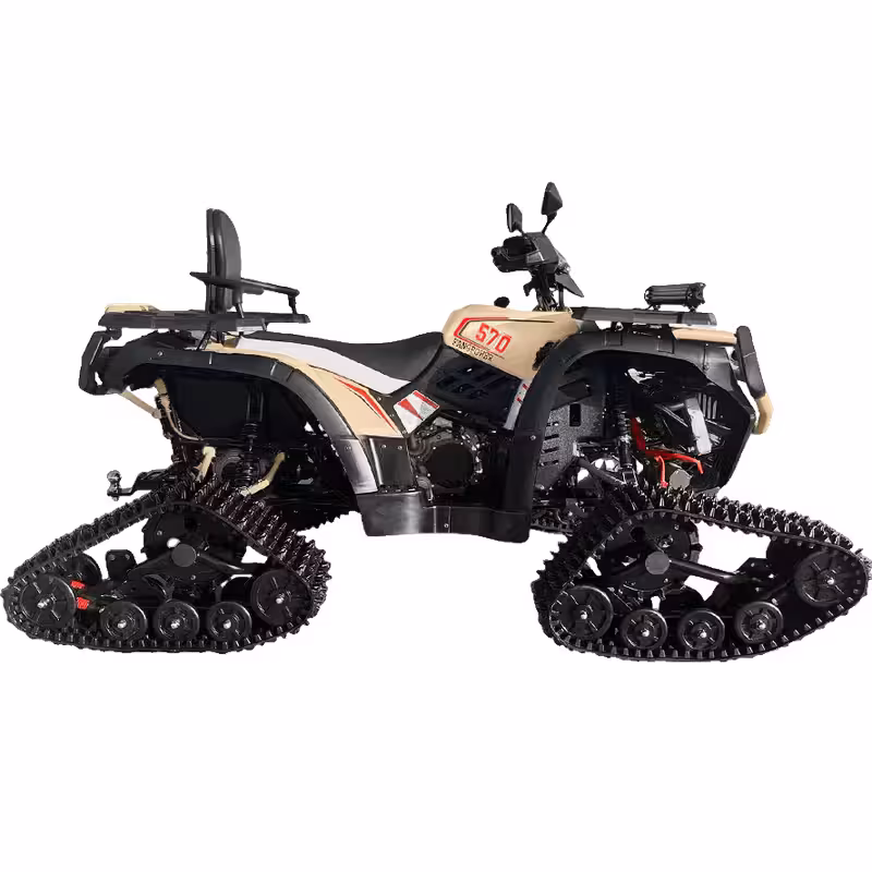 580cc Gasoline ATV Dual Hydraulic Disc Brakes 90km/h Max Speed 20L Fuel Tank