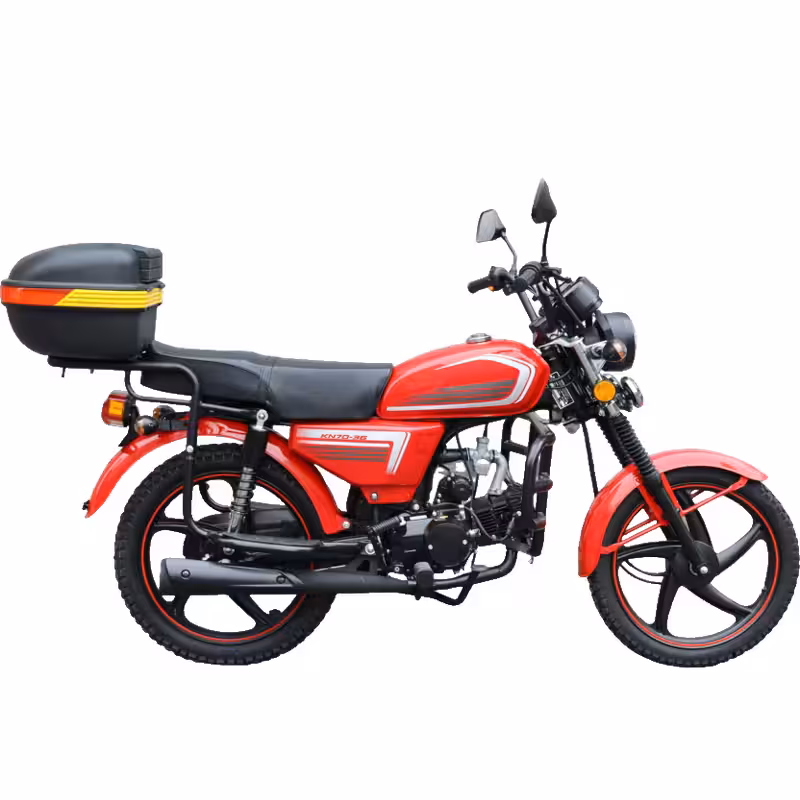 107cc Scooter with Air-Cooled Engine, Dual Disc Brakes and 17 inch Tires