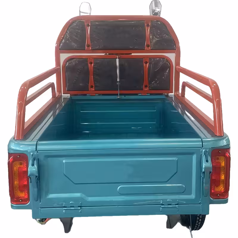 800W Three-Wheel Electric Cargo Tricycle for Passenger and Utility Use