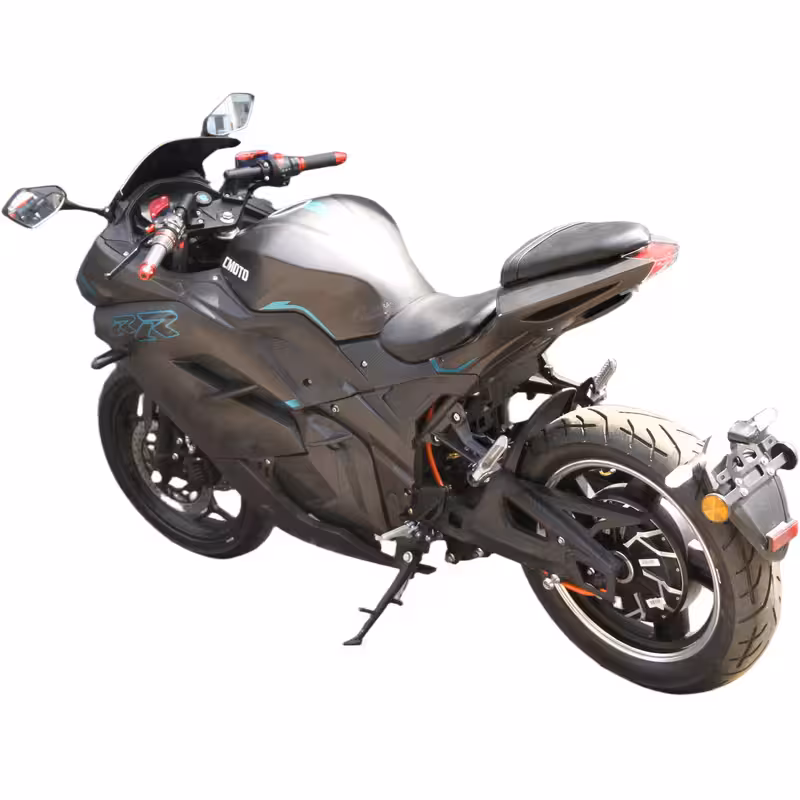 3000W 72V120AH Lithium Battery High Speed 100km/h Electric Racing Motorcycle