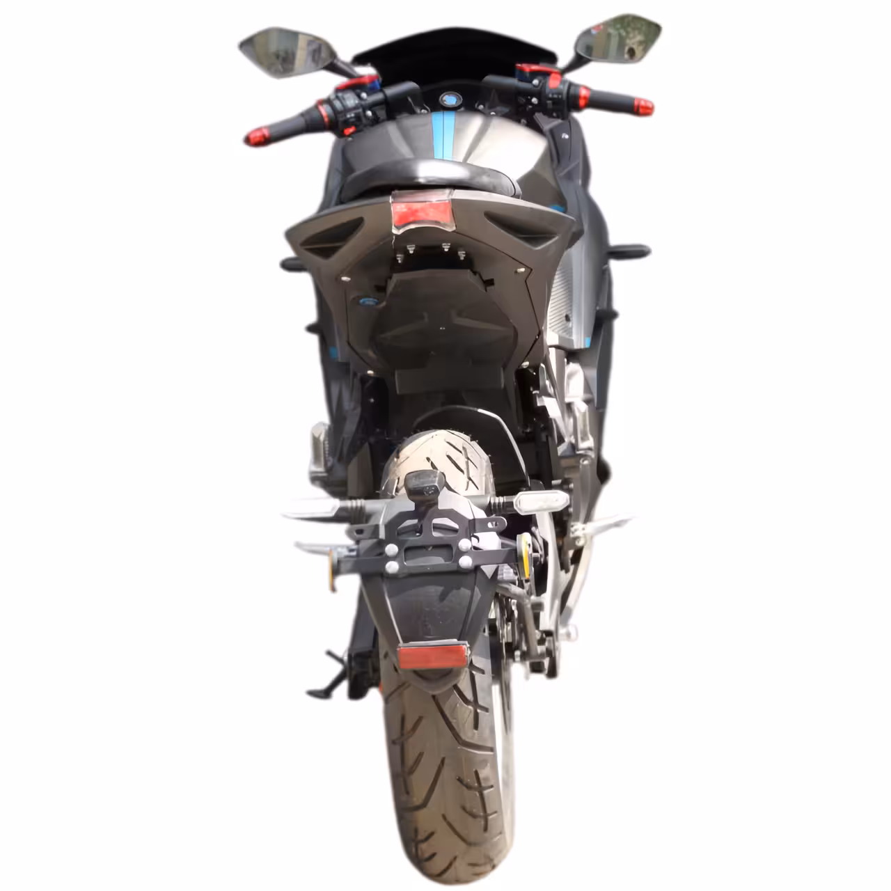 3000W 72V120AH Lithium Battery High Speed 100km/h Electric Racing Motorcycle