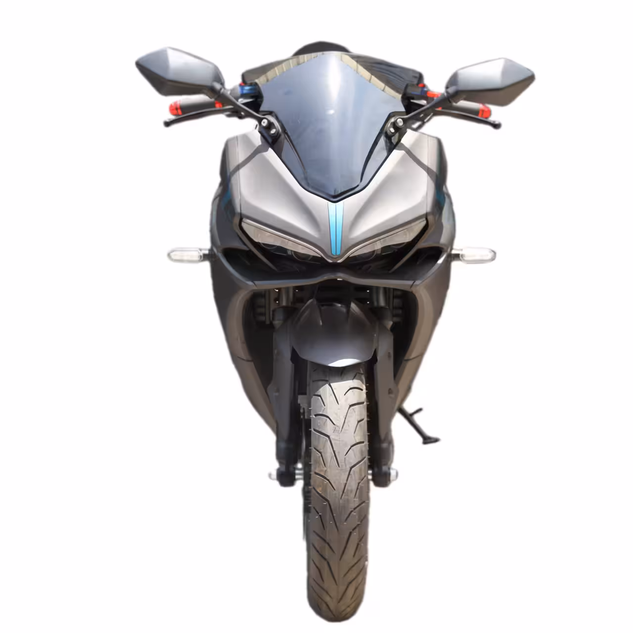 3000W 72V120AH Lithium Battery High Speed 100km/h Electric Racing Motorcycle
