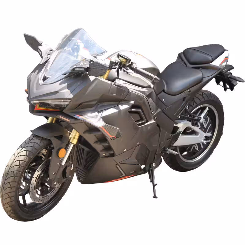 3000W 72V120AH Lithium Battery High Performance Electric Racing Motorcycle