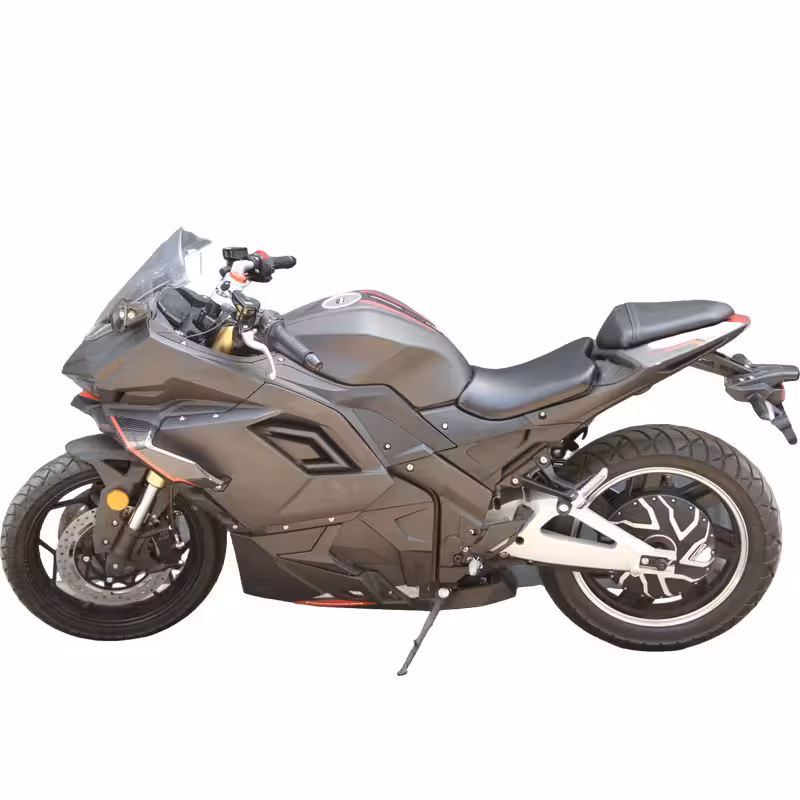 3000W 72V120AH Lithium Battery High Performance Electric Racing Motorcycle