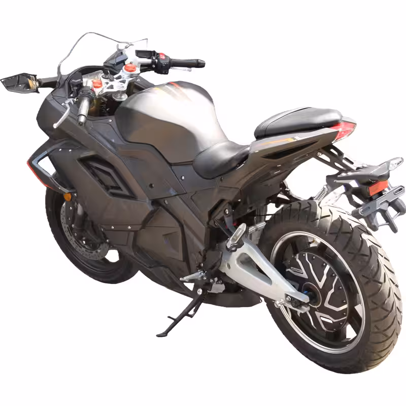 3000W 72V120AH Lithium Battery High Performance Electric Racing Motorcycle