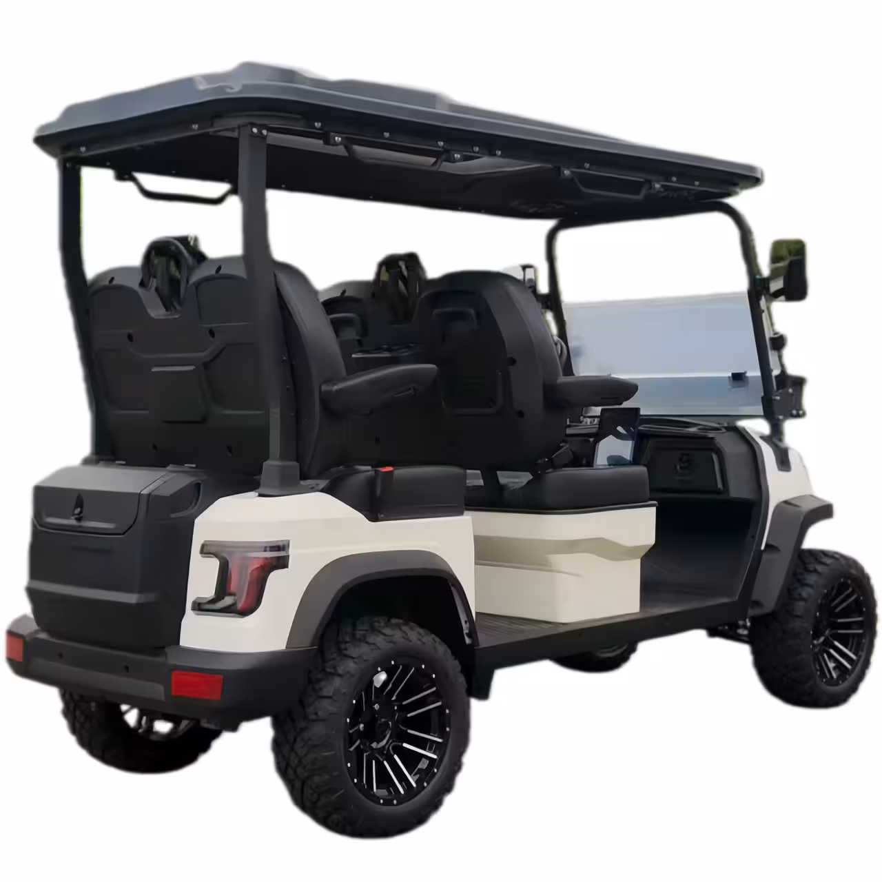 5kW/7.5kW Electric Adult Utility Vehicle 4 Seats 70-90km Range 40km/h Max Speed 320kg Load Lithium Battery