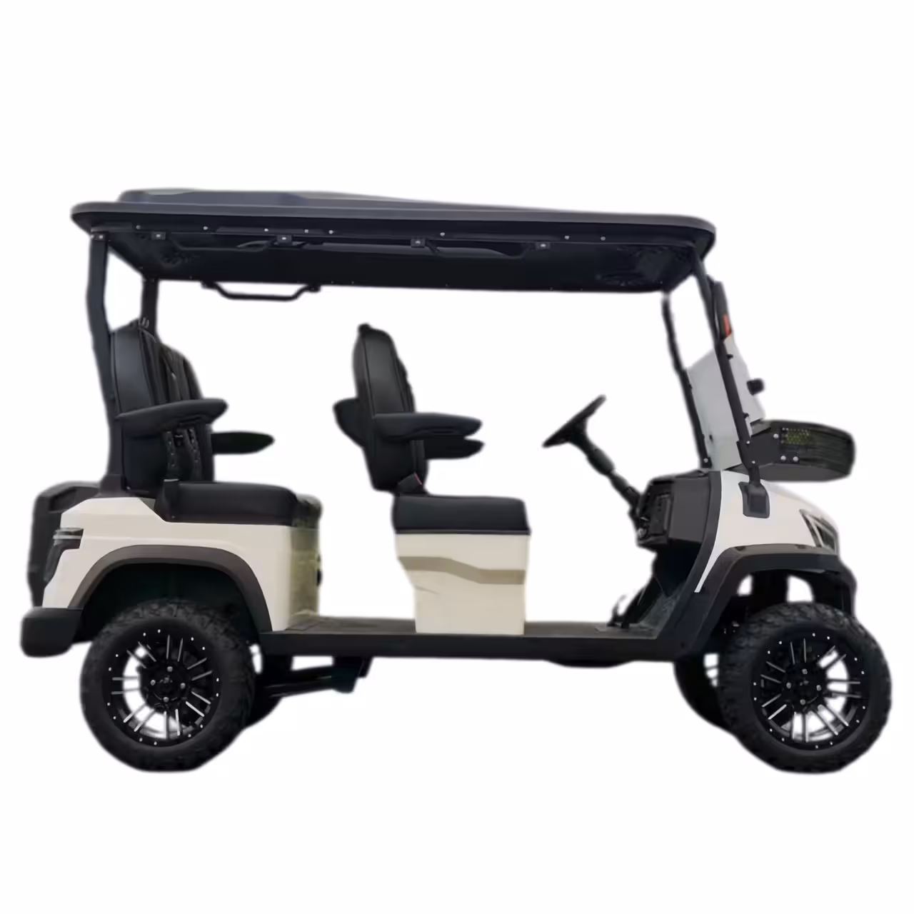 5kW/7.5kW Electric Adult Utility Vehicle 4 Seats 70-90km Range 40km/h Max Speed 320kg Load Lithium Battery