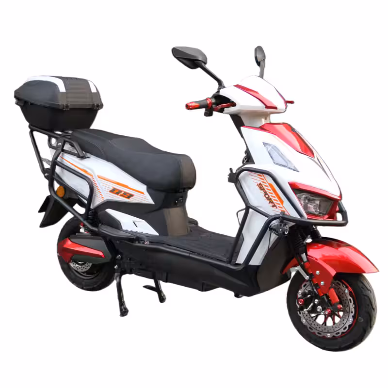 1000W 72V20Ah Electric Scooter Adult Lightweight Dual Disc Brakes Extended Range Footrest