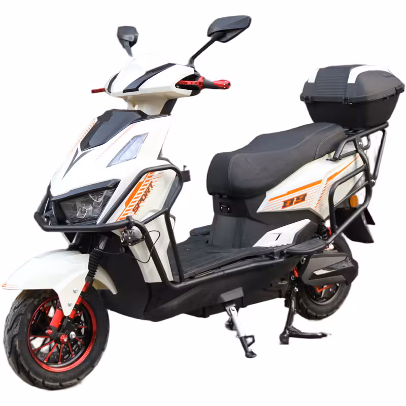 1000W 72V20Ah Electric Scooter Adult Lightweight Dual Disc Brakes Extended Range Footrest