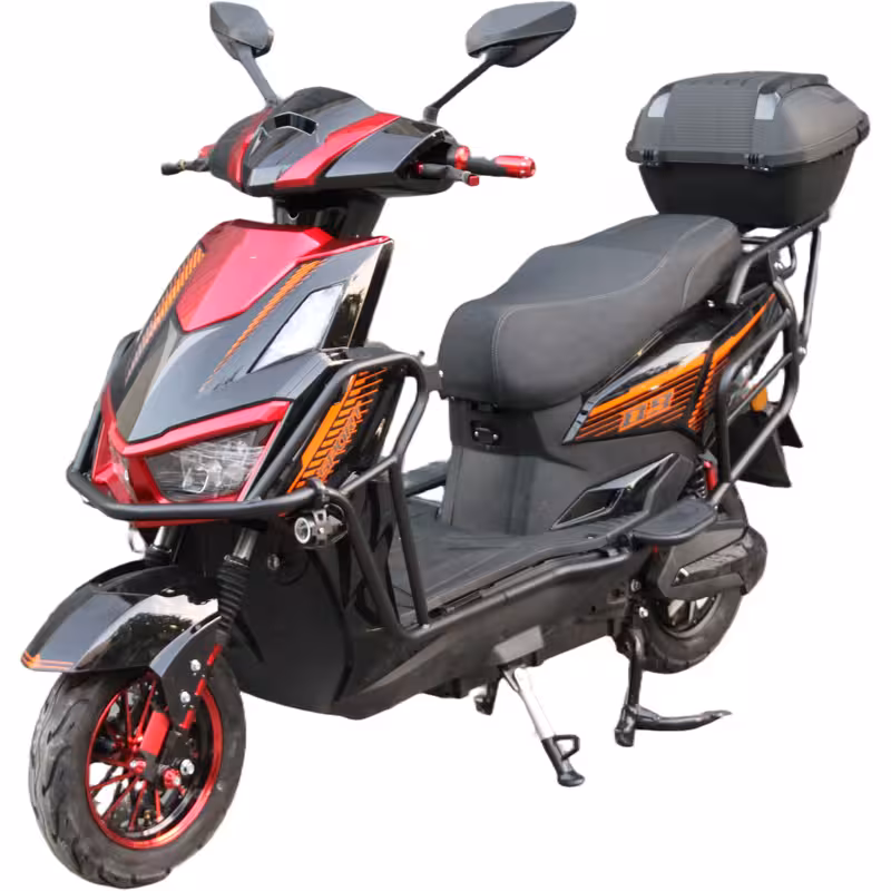 1000W 72V20Ah Electric Scooter Adult Lightweight Dual Disc Brakes Extended Range Footrest