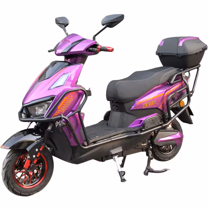 1000W 72V20Ah Electric Scooter Adult Lightweight Dual Disc Brakes Extended Range Footrest