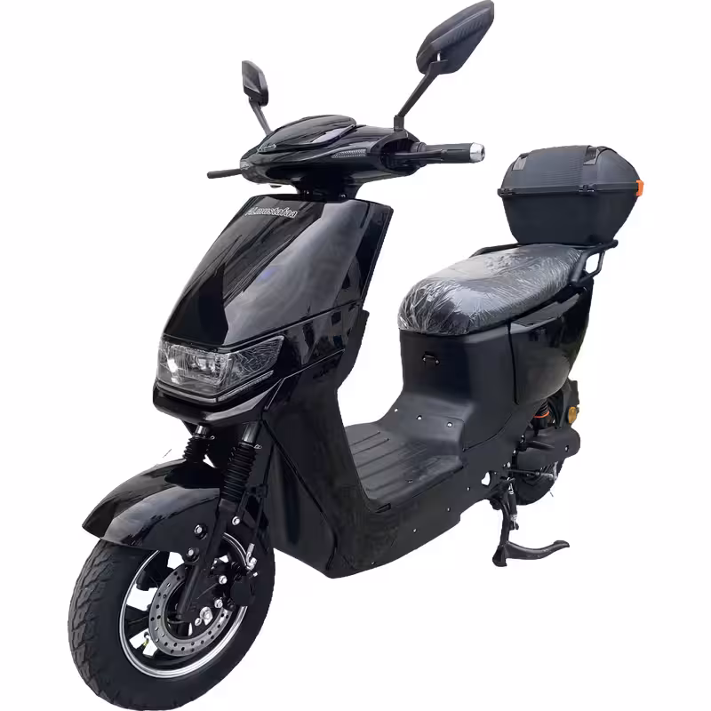 1000W 60/72V20Ah Electric Scooter Adult Front Disc and Rear Drum Brakes 60-70km Range High Climbing Capacity