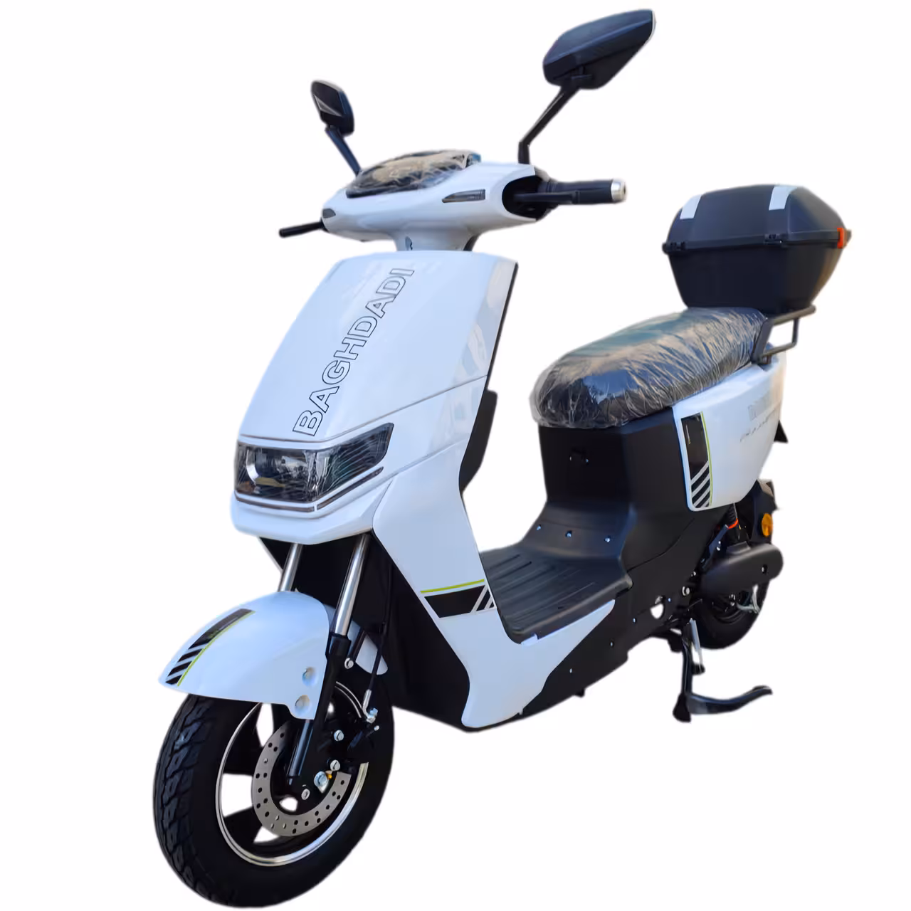 1000W 60/72V20Ah Electric Scooter Adult Front Disc and Rear Drum Brakes 60-70km Range High Climbing Capacity