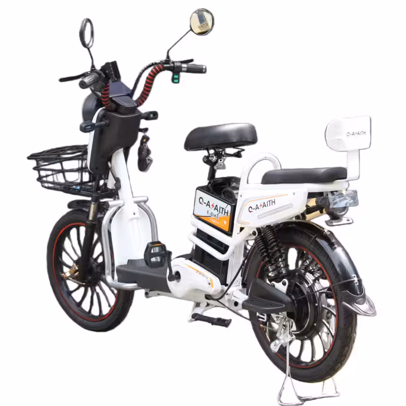 500W 48V12Ah City Electric Bicycle Range of 40-55 Kilometers Climbing Angle of 12-15° Drum Brakes