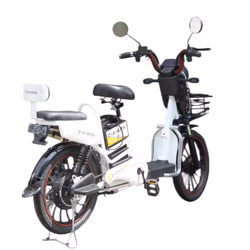 500W 48V12Ah City Electric Bicycle Range of 40-55 Kilometers Climbing Angle of 12-15° Drum Brakes
