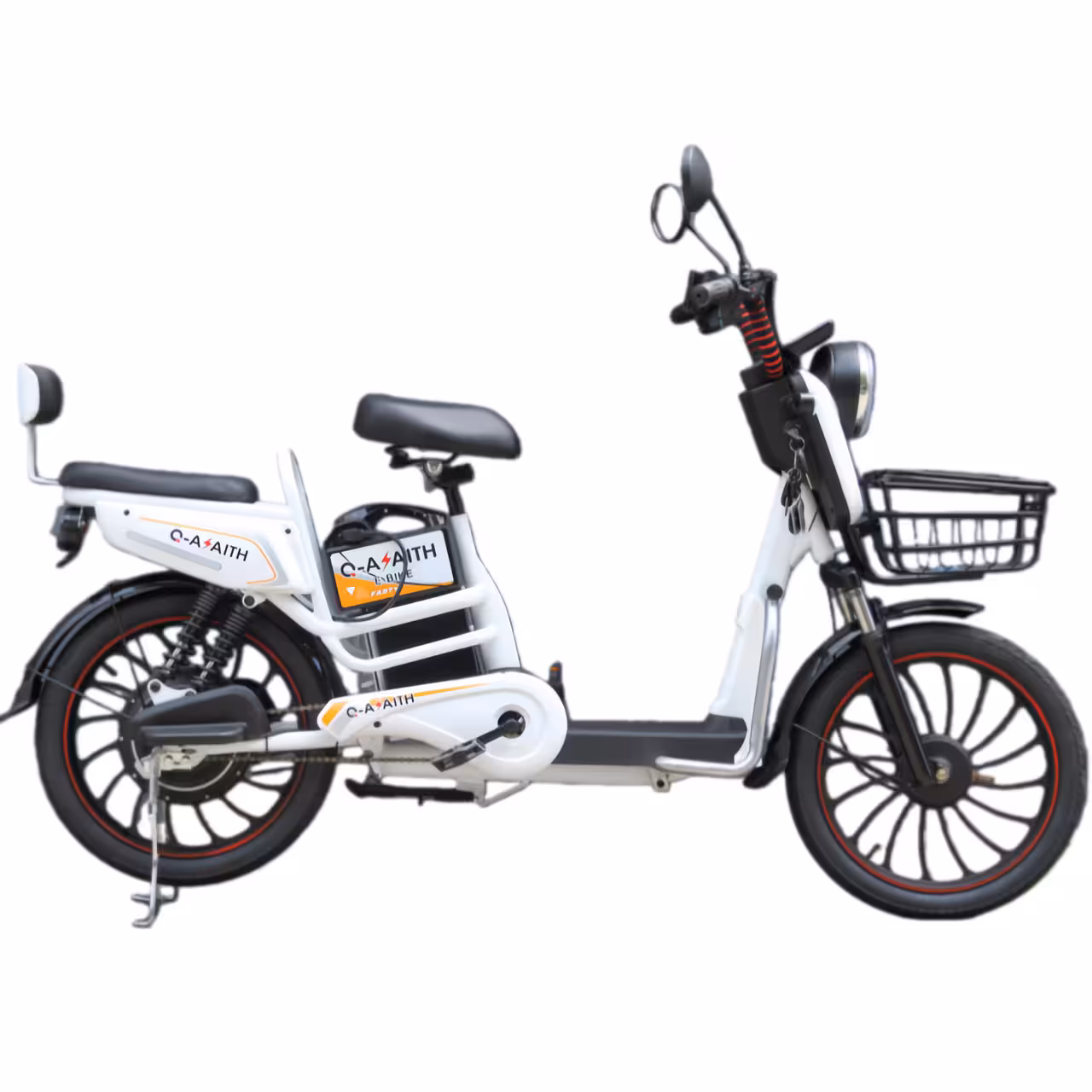 500W 48V12Ah City Electric Bicycle Range of 40-55 Kilometers Climbing Angle of 12-15° Drum Brakes